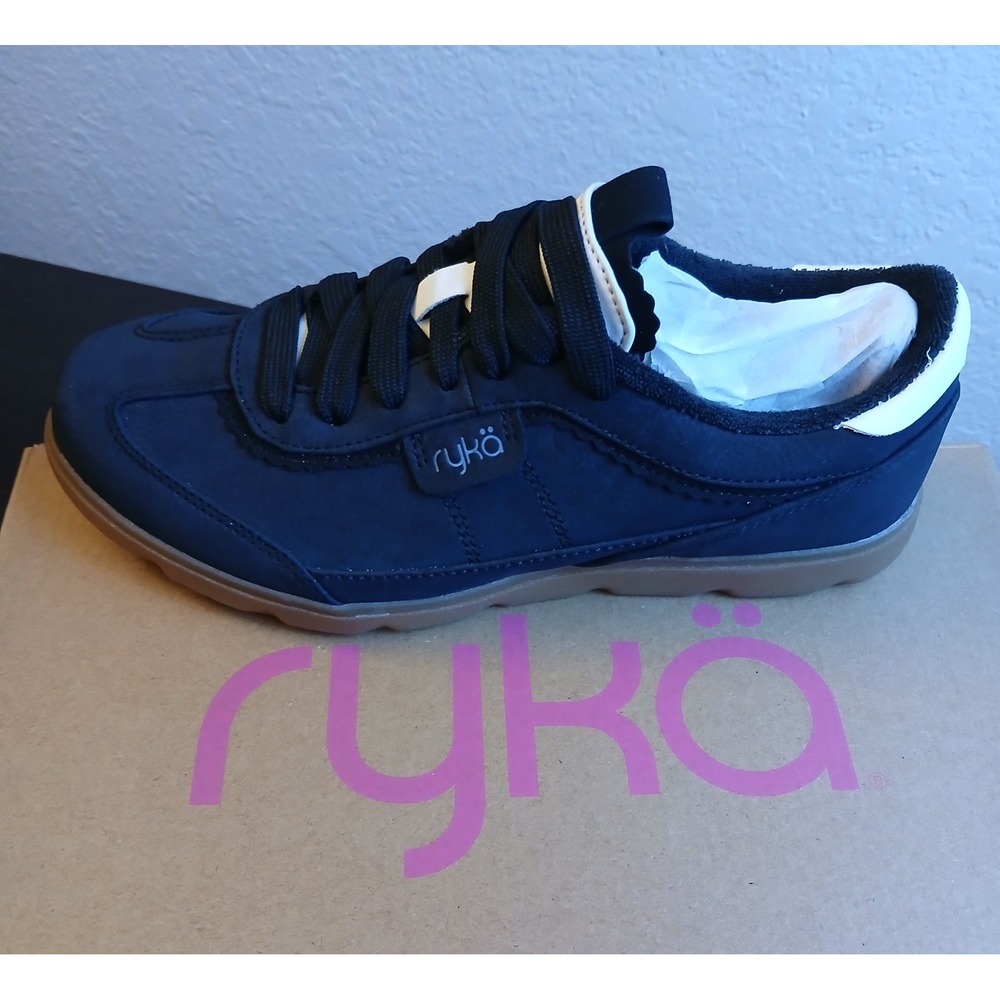 Ryka Effortless Women Black Gum Sport Lifestyle Sneakers J3058M1003 Size 5.5 M